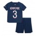 Paris Saint-Germain Presnel Kimpembe #3 Babykleding Thuisshirt Kinderen 2023-24 Korte Mouwen (+ korte broeken)